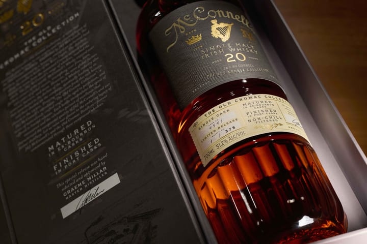 McConnell’s Irish Whisky Announces Oldest-Ever Release